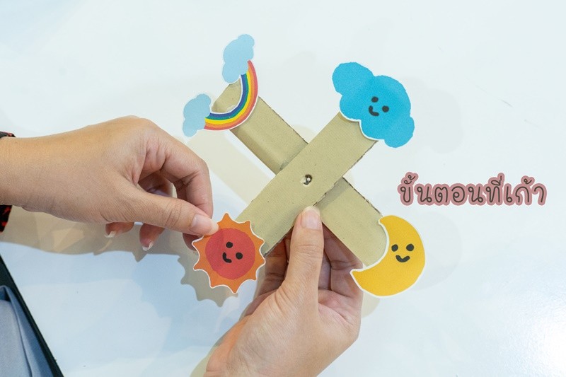 กรอบรูปกังหันลม ง่ายๆ ทำได้ที่บ้าน