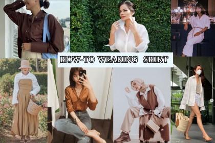 How to เสื้อเชิ้ตแต่งให้ชิค สายแฟห้ามพลาด