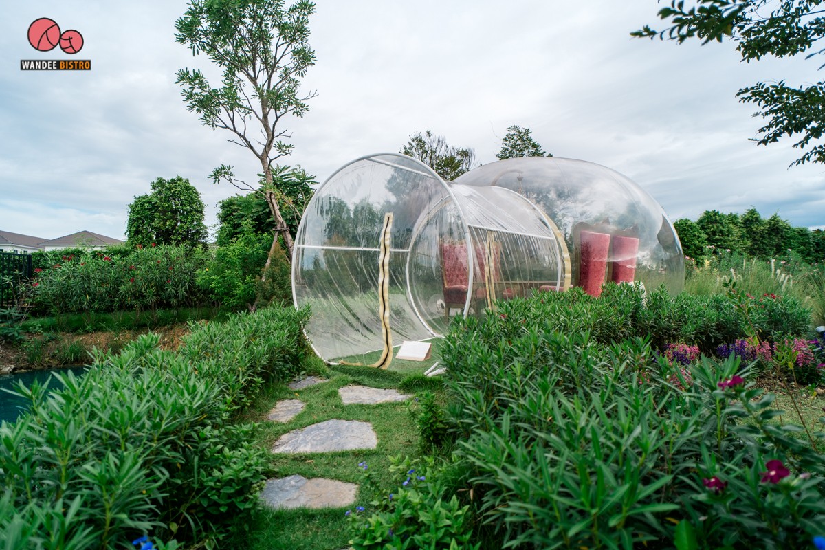 Bubble in the forest คาเฟ่สุดฮอต บรรยากาศดี ถ่ายรูปสวย ได้ฟีลลิ่งมัลดีฟส์