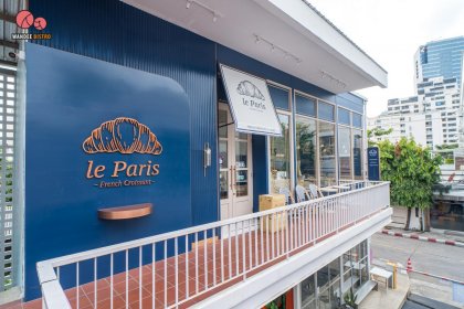Le Paris คาเฟ่ครัวซองต์ฝรั่งเศส กินขนมถ่ายรูปสวยๆ สไตล์ปารีเซียง