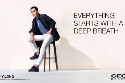 จูอี้หลง แบรนด์แอมบาสเดอร์คนล่าสุดของ GEOX แบรนด์รองเท้าชั้นนำจากอิตาลี