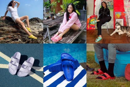 Birkenstock คอลเลคชั่น In the Colorful Time สวมใส่เบาสบาย กันน้ำ ไม่ระคายเคืองผิว