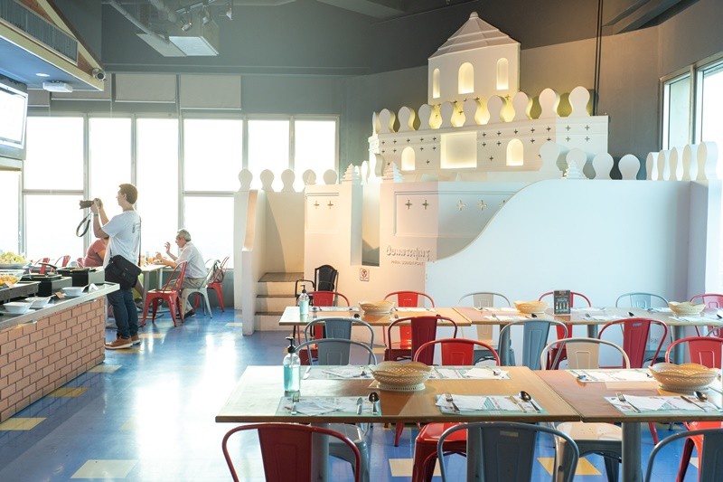 จ่าย1ครั้ง กินได้ 10 ห้องอาหาร ที่Baiyoke marathon Rally Buffet