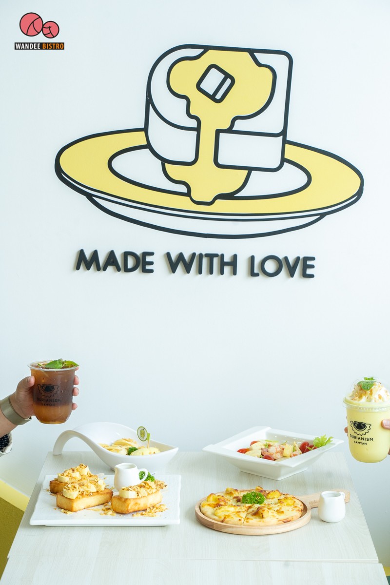 Durianism Samyan คาเฟ่ทุเรียน สามย่าน มีทุเรียนพร้อมเสิร์ฟตลอดทั้งปี