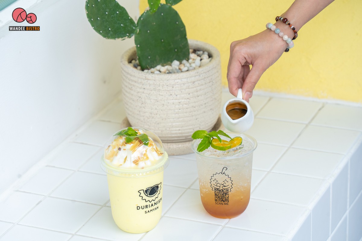 Durianism Samyan คาเฟ่ทุเรียน สามย่าน มีทุเรียนพร้อมเสิร์ฟตลอดทั้งปี