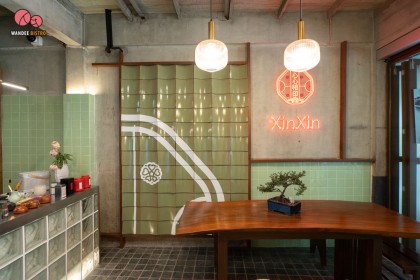 XinXin คาเฟ่ขนมไต้หวัน จิบชา กินขนมหวาน สุดฟินกับไอศกรีม 