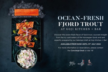 ห้องอาหารโกจิ คิทเช่น + บาร์ แหล่งรวมอาหารนานาชาติ ที่โรงแรม แบงค็อก แมริออท มาร์คีส์ ควีนส์ปาร์ค