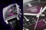 TAG Heuer เปิดตัวเรือนเวลาใหม่ล่าสุด TAG Heuer Monaco Purple Dial Limited Edition