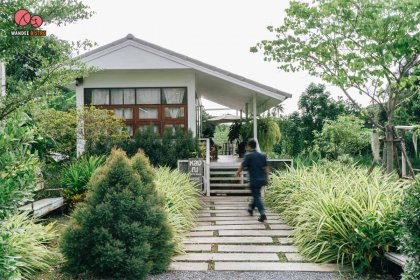 หลง ณ coffe break คาเฟ่มินิมอล บรรยากาศบ้านสวนริมน้ำ ร่มรื่น สงบ 