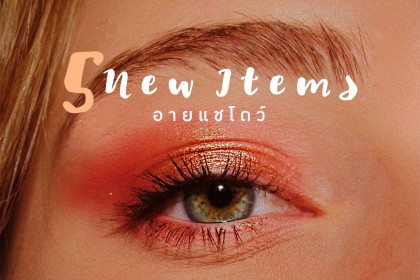 5 New Items อายแชโดว์ บล็อกตาให้สวย ต้อนรับปีใหม่ 2020
