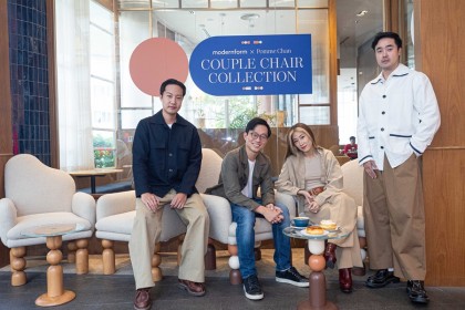 เปิดตัว “Couple Chair Collection” อาร์มแชร์ตัวแรกของ ปอม-ธัชมาพรรณ