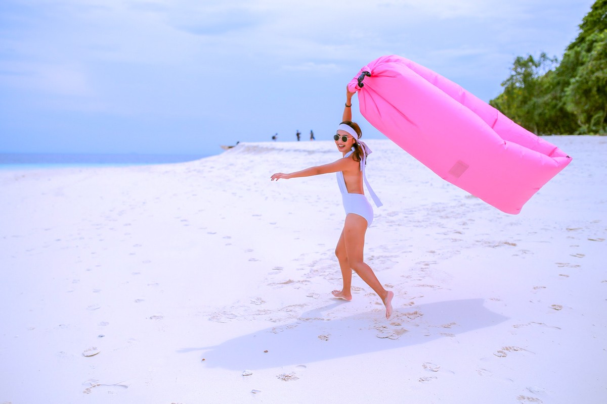 เกาะซาลิ (Sali Island)​ มัลดีฟส์แห่งทะเลพม่า ไปสะบัดผ้าถ่ายรูปกัน