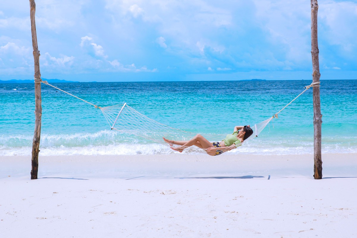 เกาะซาลิ (Sali Island)​ มัลดีฟส์แห่งทะเลพม่า ไปสะบัดผ้าถ่ายรูปกัน