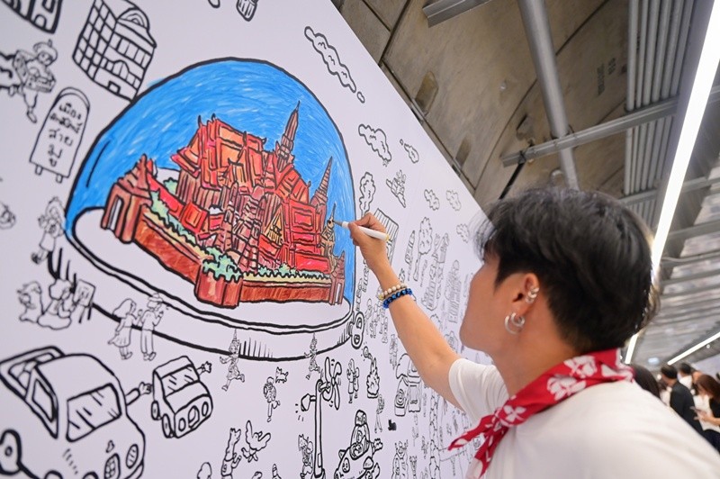 ชวนคนเมืองมา “ระบาย(สี)...ให้ใจสบาย” กับกิจกรรม “MasterPeace Pain-ting” เปิดอุโมงค์เชื่อมมิตร สามย่านมิตรทาวน์ ชวนคนเมืองมา “ระบาย(สี)...ให้ใจสบาย” กับกิจกรรม “MasterPeace Pain-ting” เปิดอุโมงค์เชื่อมมิตร สามย่านมิตรทาวน์