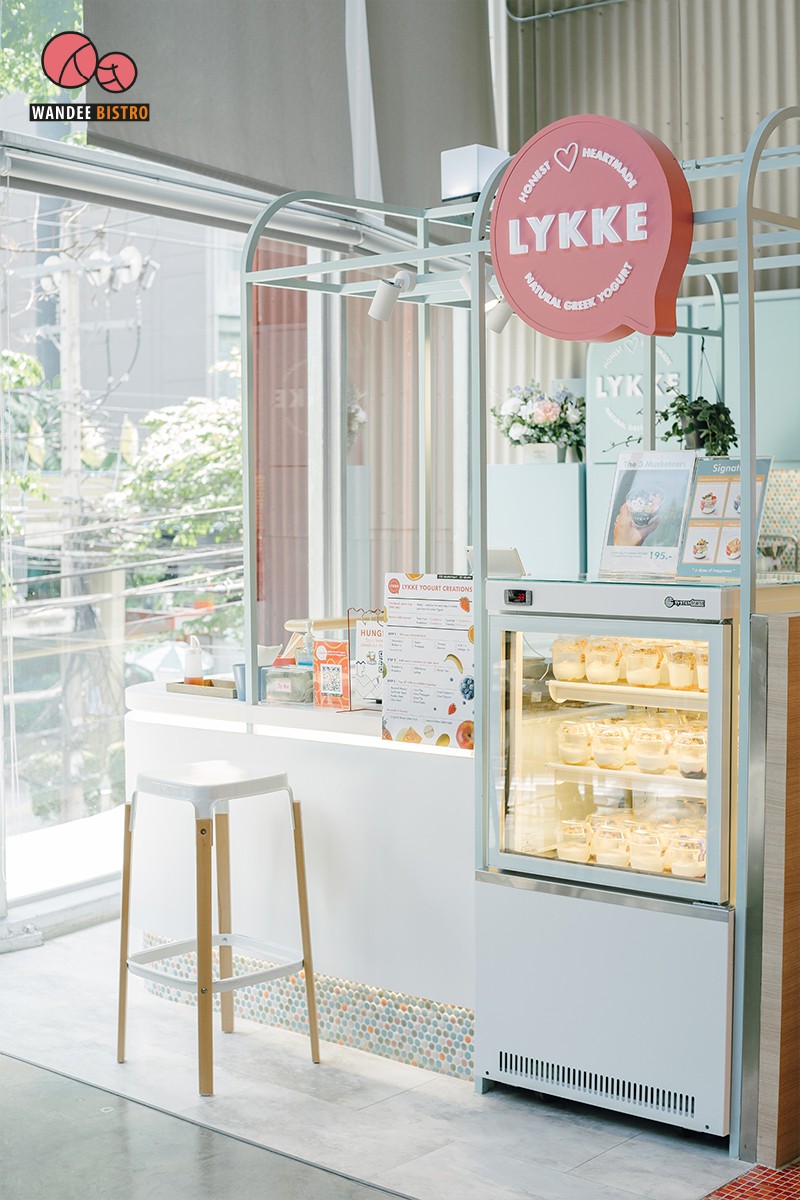LYKKE โยเกิร์ตบาร์ที่ส่งต่อความสุขด้วยหัวใจ - The Common Saladaeng