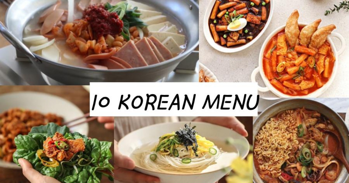 อันยอง!! 10 เมนูเกาหลีจากยูทูป ดูภาพสวยเพลิน ๆ ทำตามได้ไม่ยาก