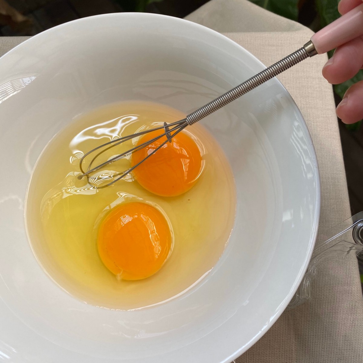 สูตร ปังไข่ชีสเยิ้ม ทำง่ายด้วยหม้อทอดไร้น้ำมัน