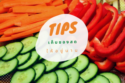12 เคล็ดลับ เก็บอาหารสด ของสด ผักต่าง ๆ ให้อยู่นาน