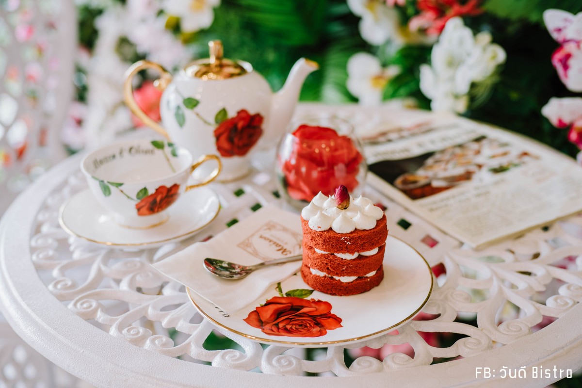 Maison d Olivia คาเฟ่สไตล์ยุโรป โอบล้อมด้วยหมู่ดอกไม้งาม ย่านอารีย์