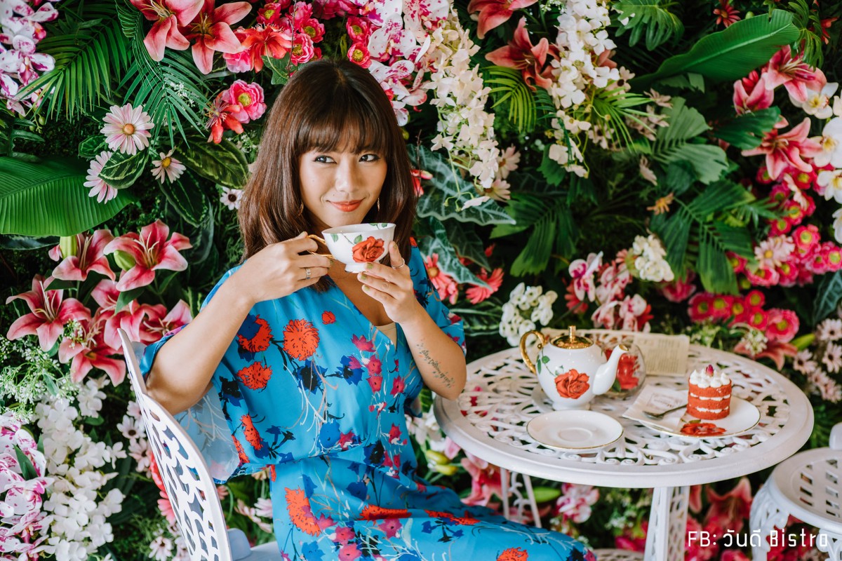 Maison d Olivia คาเฟ่สไตล์ยุโรป โอบล้อมด้วยหมู่ดอกไม้งาม ย่านอารีย์