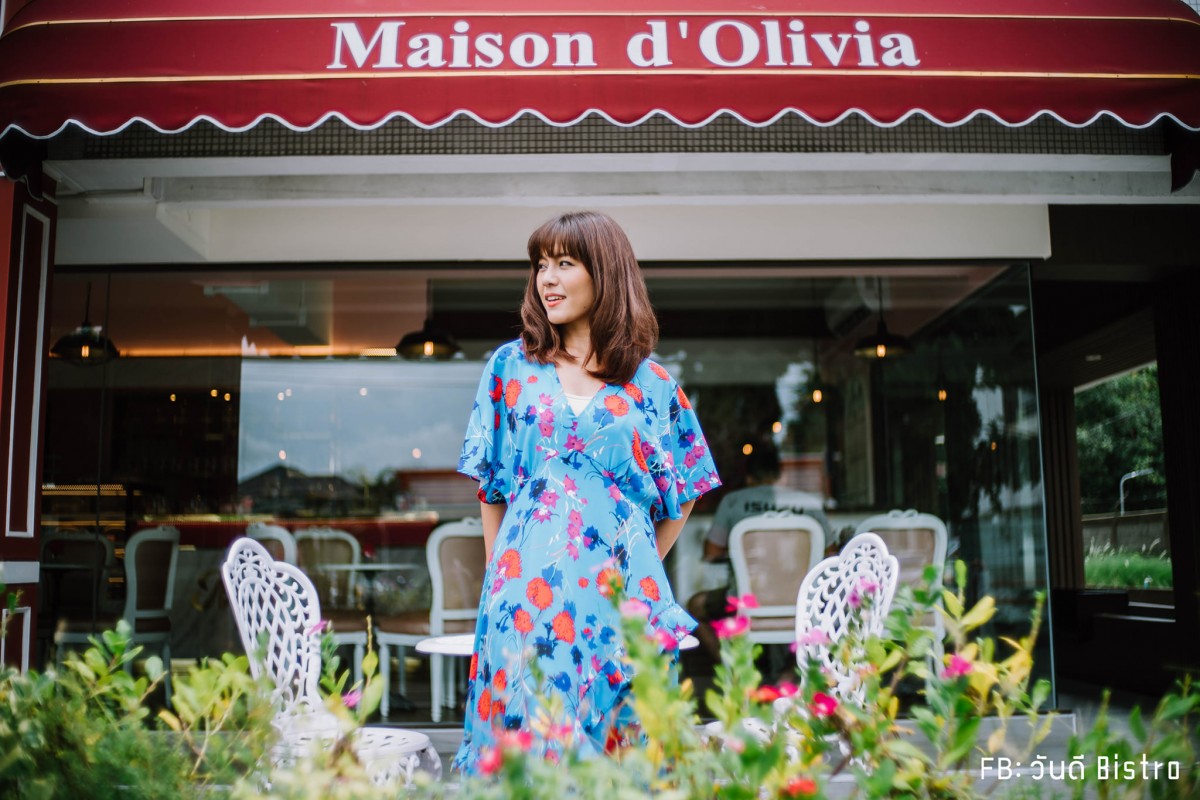Maison d Olivia คาเฟ่สไตล์ยุโรป โอบล้อมด้วยหมู่ดอกไม้งาม ย่านอารีย์