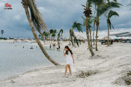 หาดทรายขาว แลนมาร์คแห่งใหม่ นครปฐม  บนพื้นที่ 500 ไร่