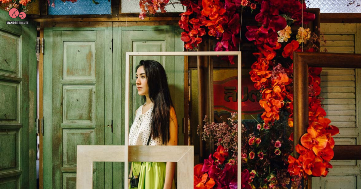 ถ่ายรูปสวยทุกมุม งานดอกไม้และศิลปะเก๋ ๆ RakDok Floral Week(s) ชุมชนตลาดเก่าหัวตะเข้