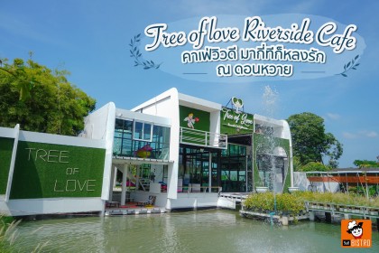 Tree of Love Riverside Cafe คาเฟ่ริมน้ำวิวดี มากี่ทีก็หลงรัก