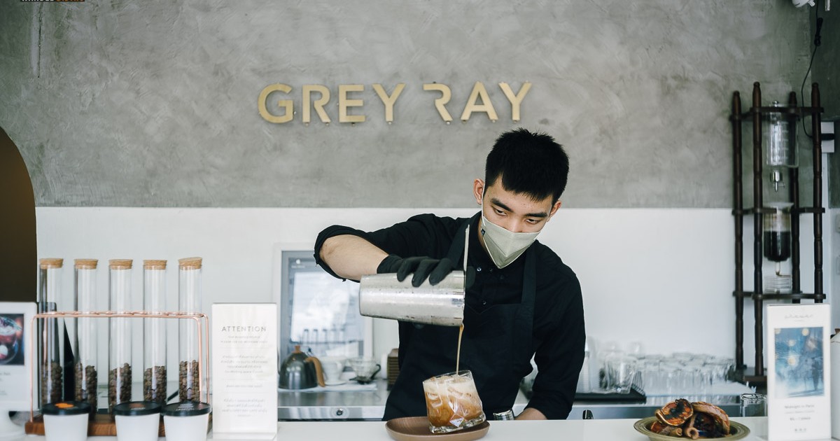 GREY RAY Café & More คาเฟ่ดีไซน์สวยจาก GREY RAY