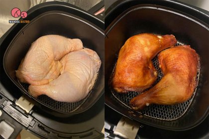 เคล็ดลับทอดไก่ในหม้อทอดไร้น้ำมัน ให้หนังกรอบแต่เนื้อยังฉ่ำ