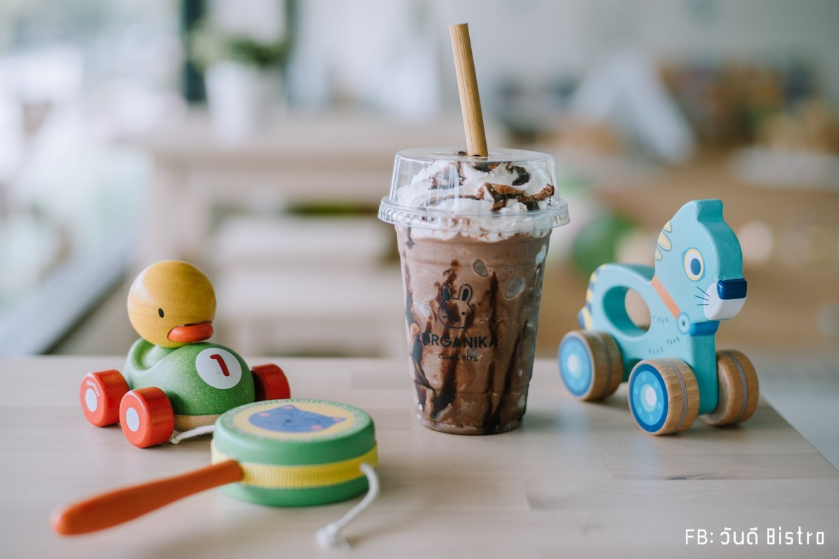 Organika Cafe & Play คาเฟ่ออร์แกนิค พร้อมกิจกรรมชิคๆ สำหรับน้องหนู