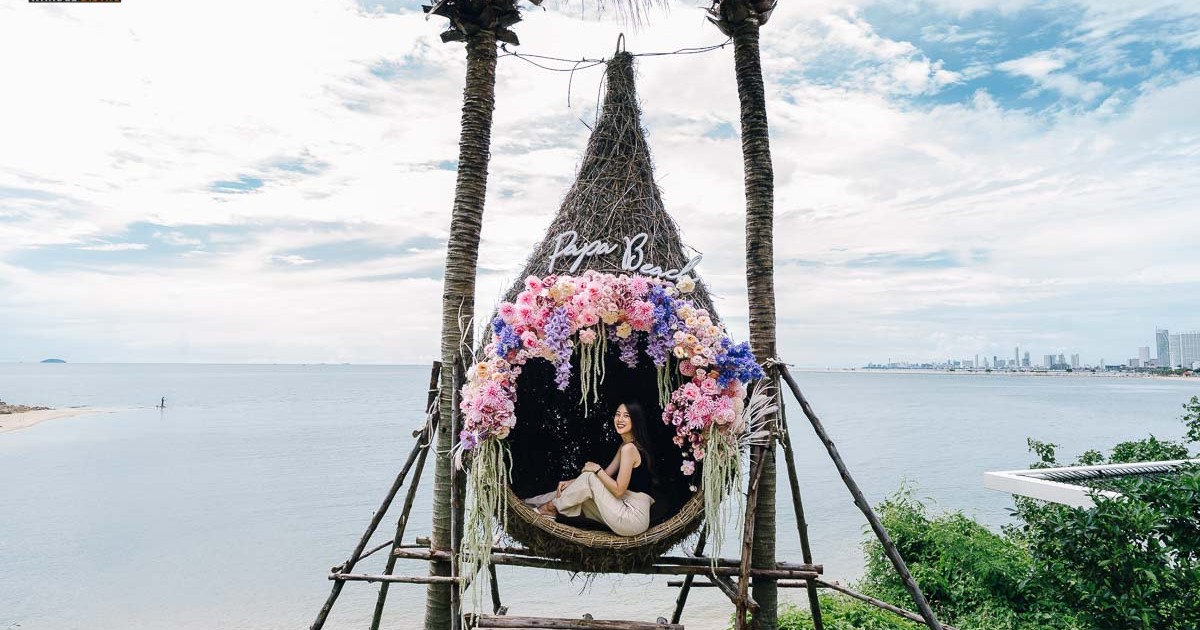 Papa Beach Pattaya คาเฟ่สไตล์บาหลีริมหาดพัทยา