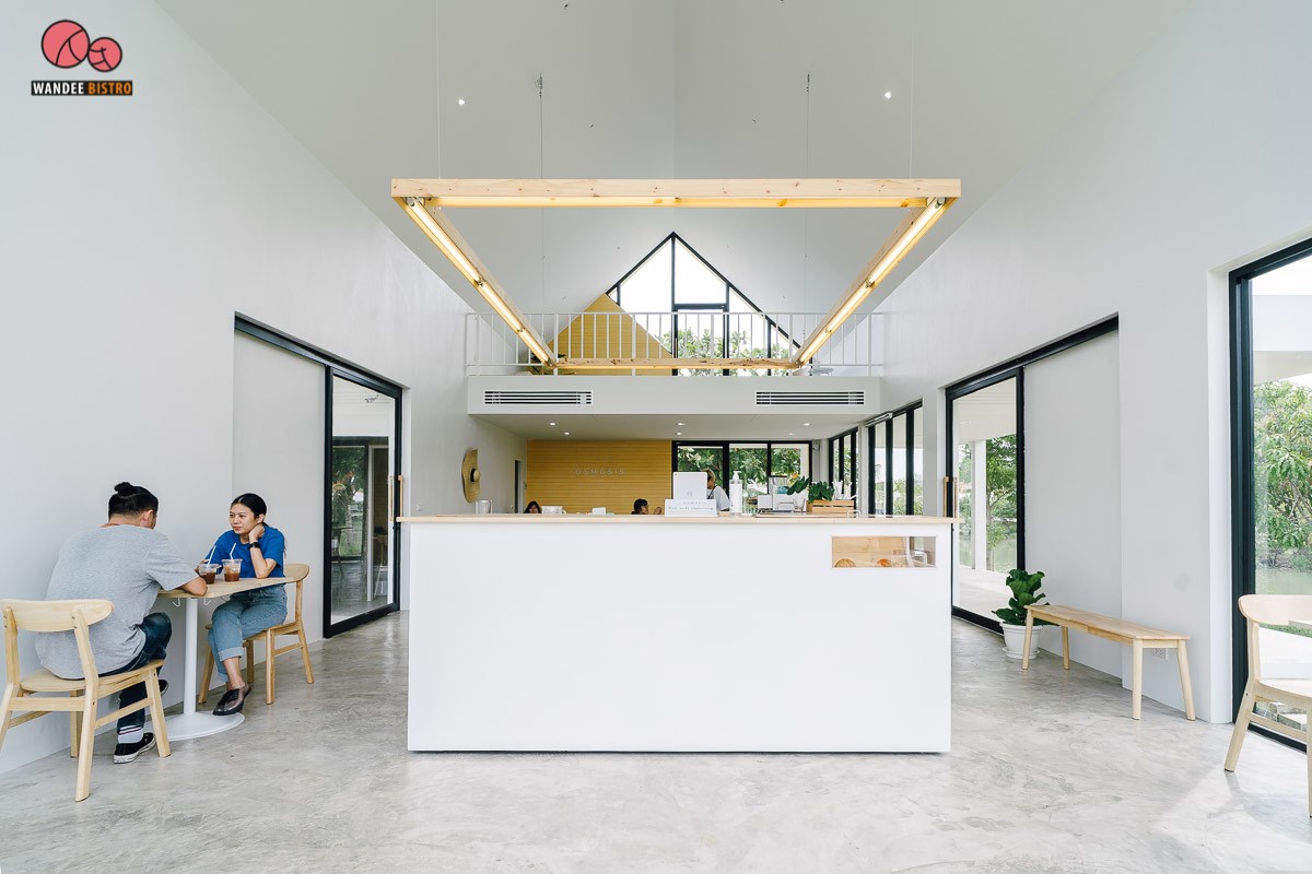 Osmosis by Leaf Factory คาเฟ่เรือนกระจกในสวนผัก