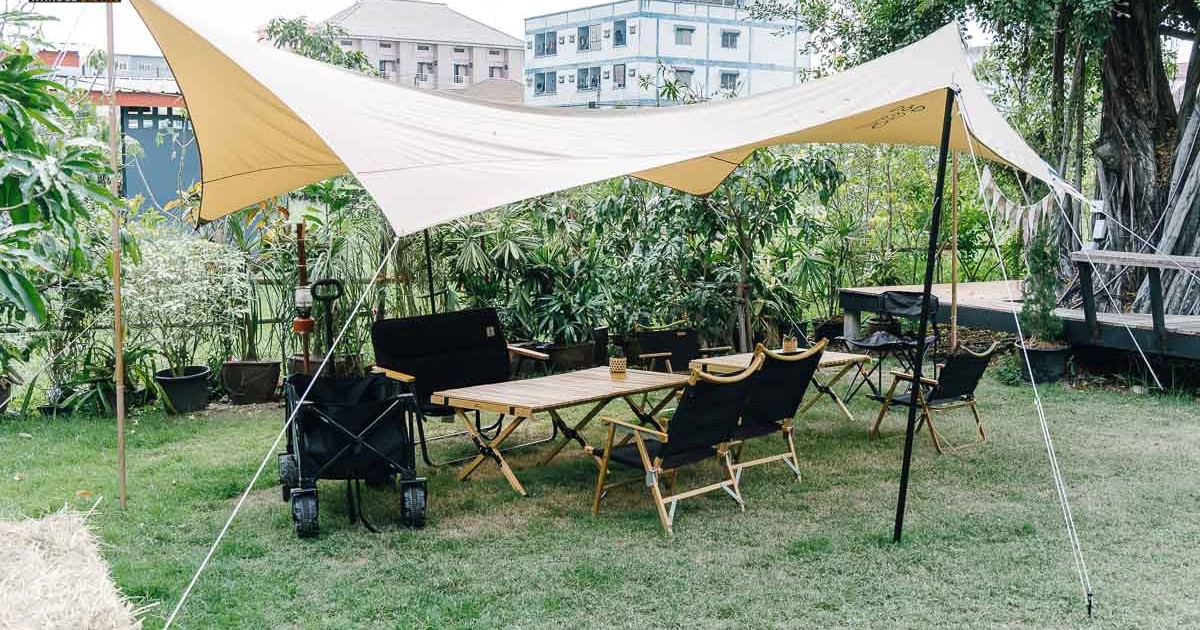 Resfeber Cafe คาเฟ่สไตล์แคมป์ปิ้งในสวน คลองสอง ปทุมธานี