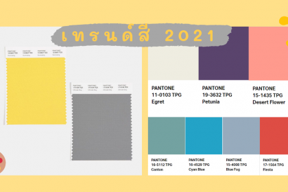เทรนด์สี 2021 สีไหนมาแรง สีไหนฮิต อัปเดตไว้จะได้ไม่ตกเทรนด์
