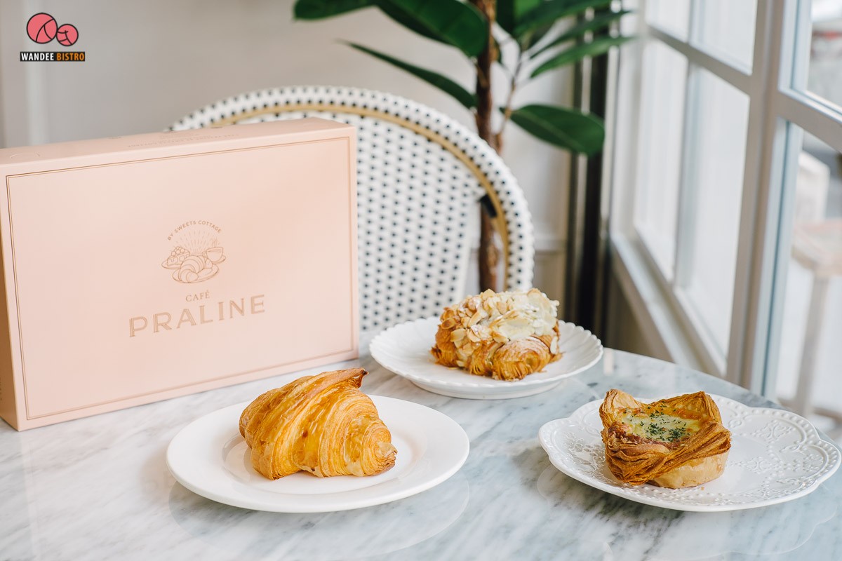 Cafe Praline อาณาจักรของขนม ครัวซองท์