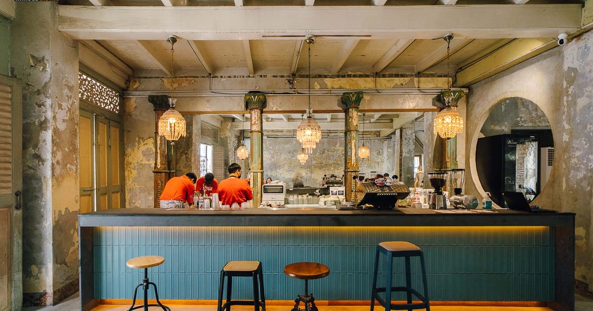 Patina จากตึกแถวเก่ากว่า 200 ปี สู่คาเฟ่เท่ๆ บรรยากาศร่วมสมัย
