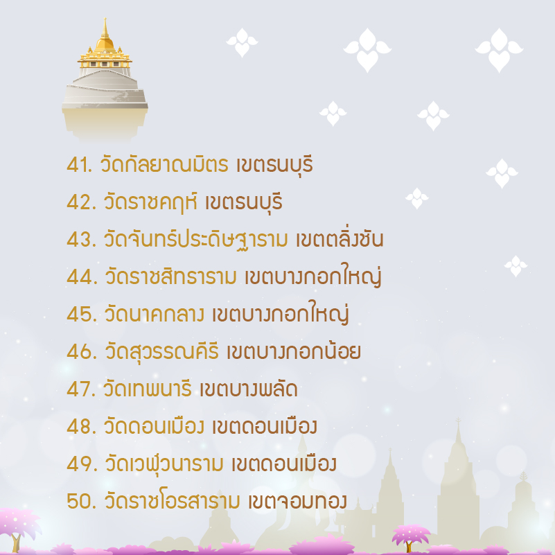 58 วัด สวดมนต์ข้ามปี เริ่มต้นดีๆ ต้อนรับปี 2020