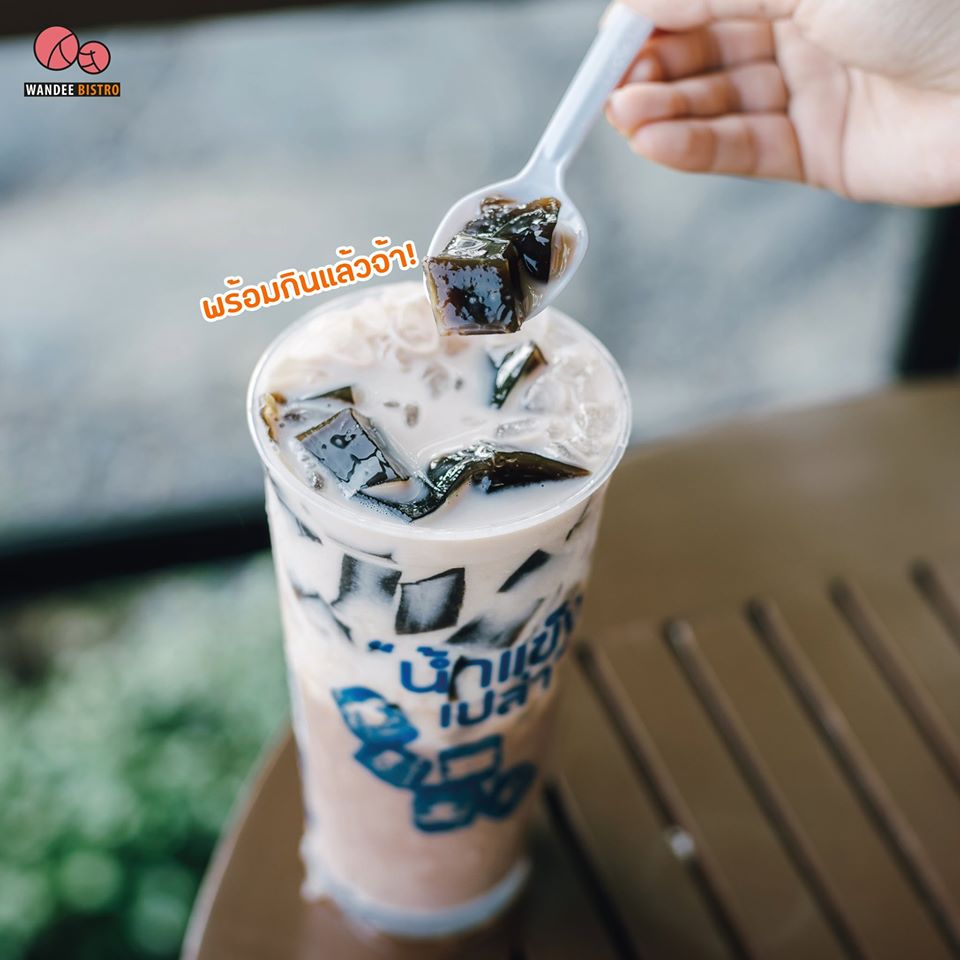 เฉาก๊วยโอวัลตินนมสด แค่ 3 ขั้นตอน ทำเองง่ายๆ แต่อร่อยมากๆ