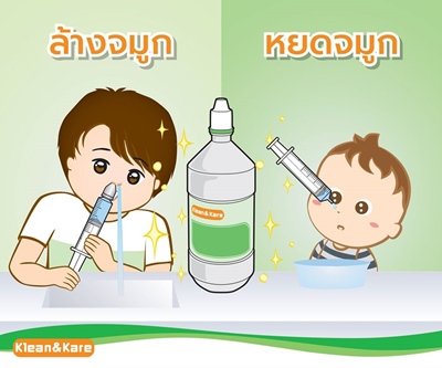 วิธีล้างจมูก สำหรับเด็กแต่ละช่วงวัย อย่างปลอดภัย