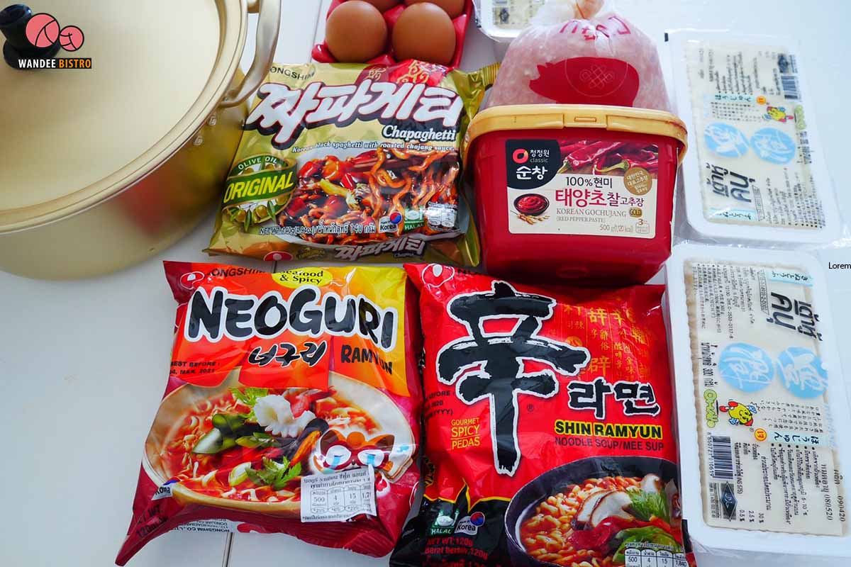 ซุปเต้าหู้ มาม่าเกาหลี สูตรอาหาร By Ying Happykulchaya