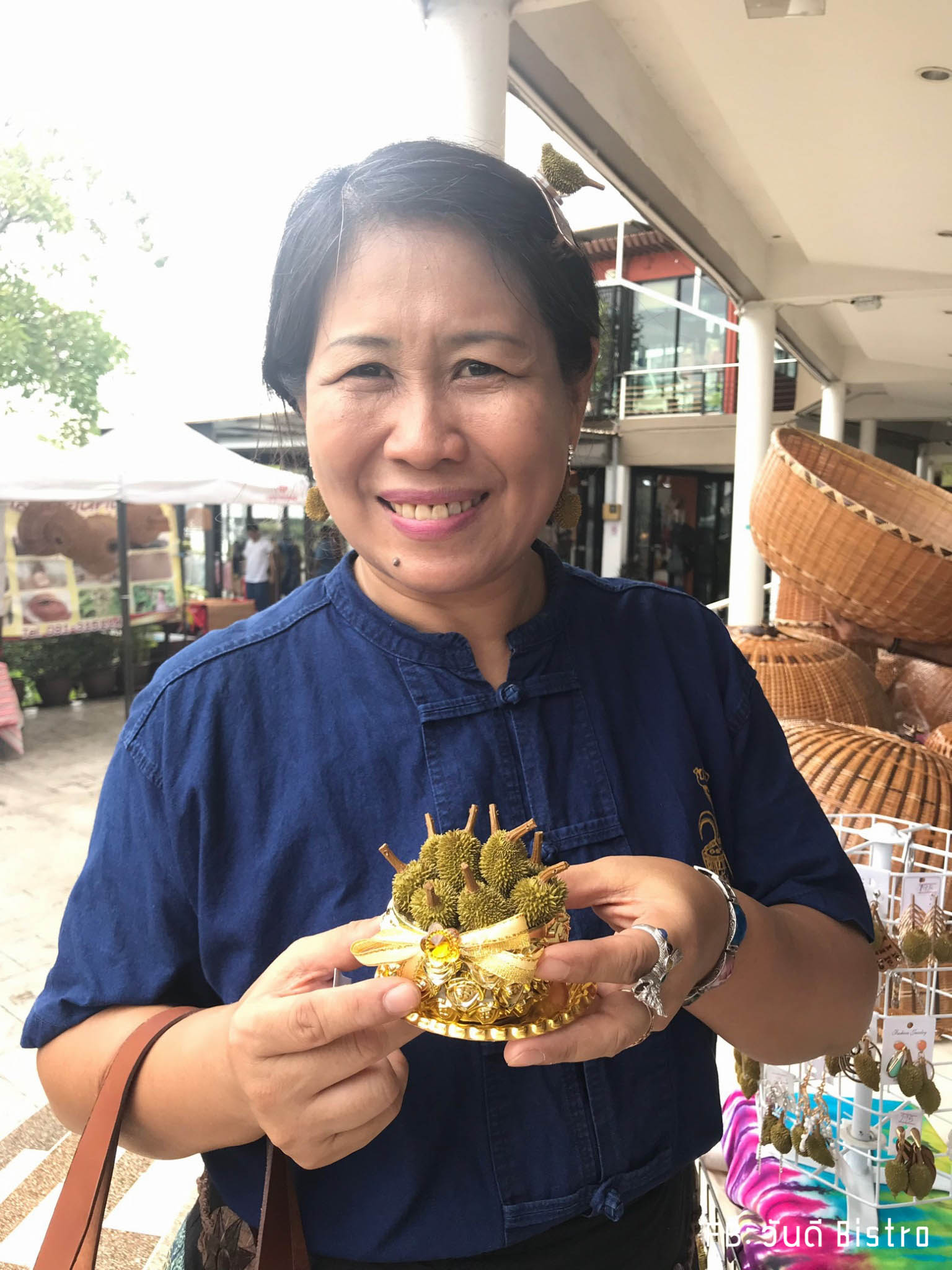 ทุเรียน ก็เป็นเครื่องประดับได้ ! accessory เก๋ๆ ไม่เหมือนใคร