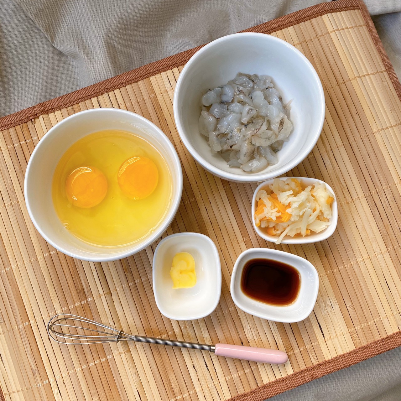 ไข่เจียวกุ้งชีส เมนูสุดง่าย สำหรับมือใหม่หัดเข้าครัว