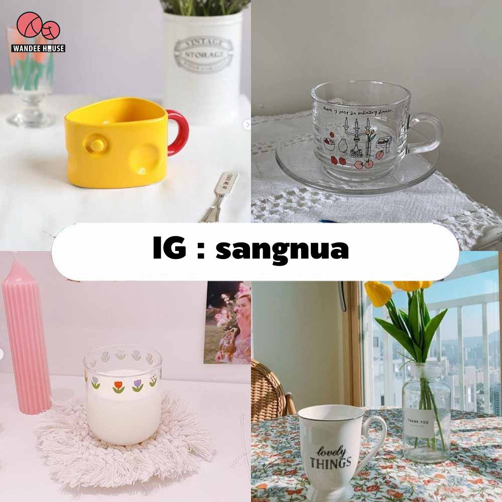 รวมไอจี แก้วน่ารักๆ - ที่ต้องซื้อไว้ติดบ้านไว้ใช้ก็ดีไว้ตกแต่งบ้านก็เริ่ด