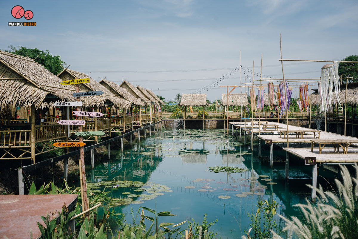 รจนา คาเฟ่ ร้านอาหารกลางทุ่งนา วิวหลักล้านย่านบางบัวทอง - Rojjana Cafe restaurant