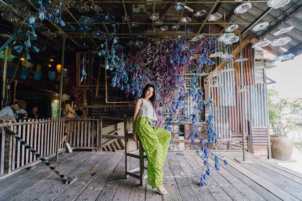 ถ่ายรูปสวยทุกมุม งานดอกไม้และศิลปะเก๋ ๆ RakDok Floral Week(s) ชุมชนตลาดเก่าหัวตะเข้