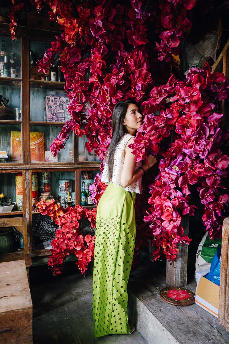 ถ่ายรูปสวยทุกมุม งานดอกไม้และศิลปะเก๋ ๆ RakDok Floral Week(s) ชุมชนตลาดเก่าหัวตะเข้