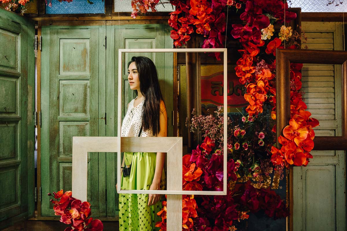 ถ่ายรูปสวยทุกมุม งานดอกไม้และศิลปะเก๋ ๆ RakDok Floral Week(s) ชุมชนตลาดเก่าหัวตะเข้