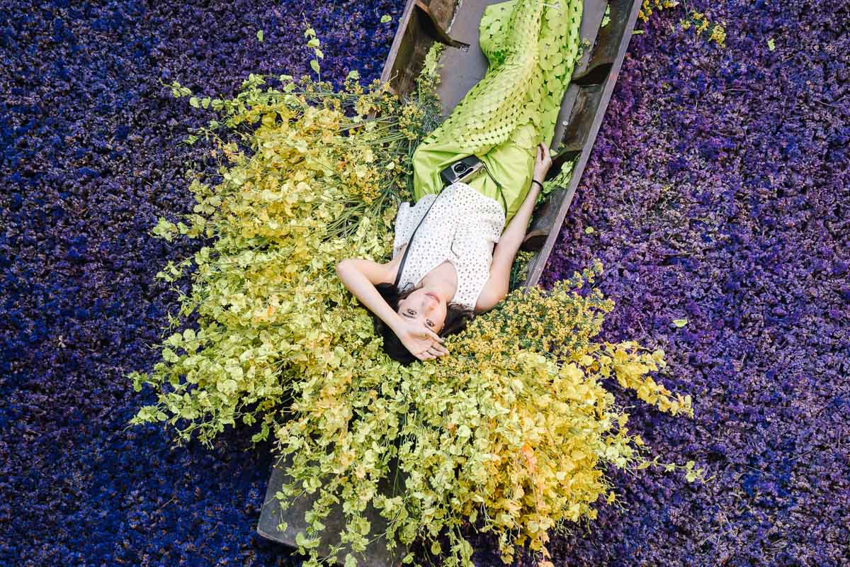 ถ่ายรูปสวยทุกมุม งานดอกไม้และศิลปะเก๋ ๆ RakDok Floral Week(s) ชุมชนตลาดเก่าหัวตะเข้