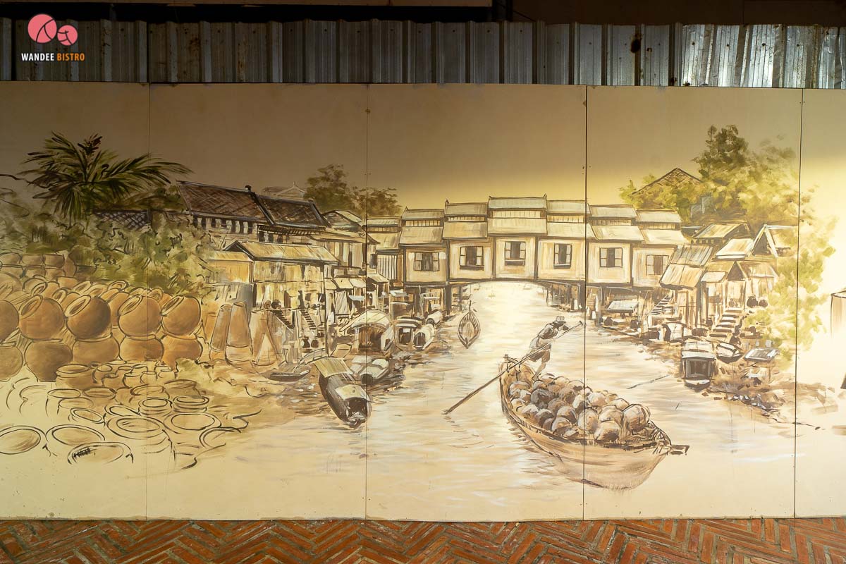 ถนนคนเดินตลาดคลองโอ่งอ่าง Street Art สุดแนว